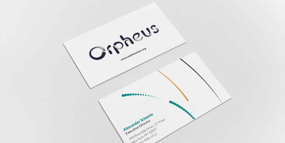 Orpheus Chamber Orchestra Business Card